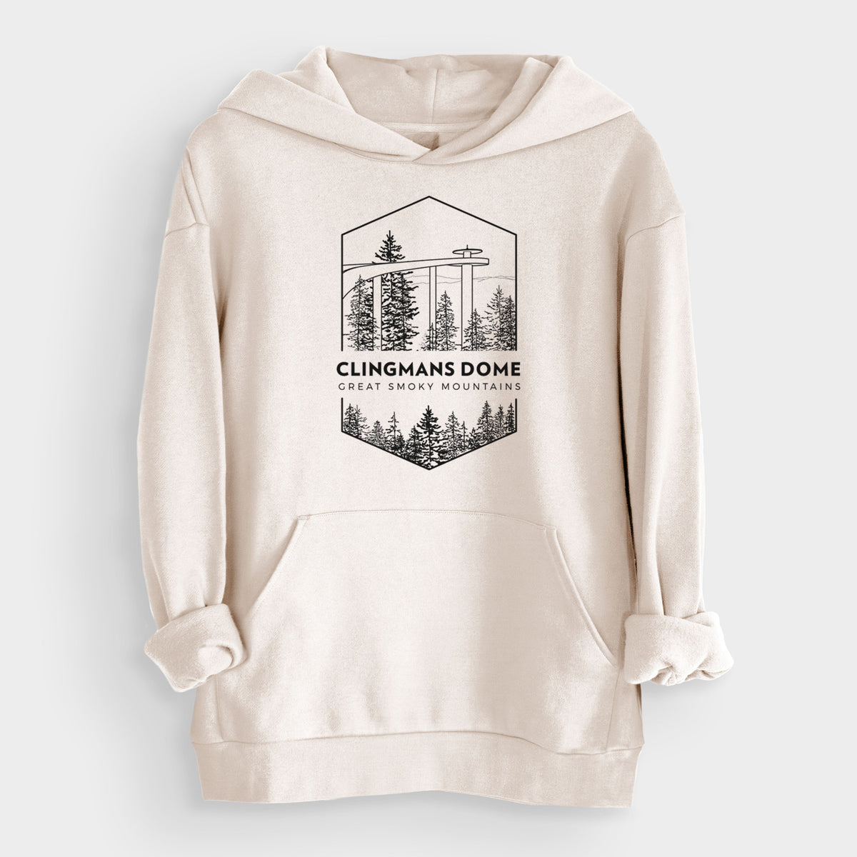 Clingmans Dome - Great Smoky Mountains National Park  - Bodega Midweight Hoodie