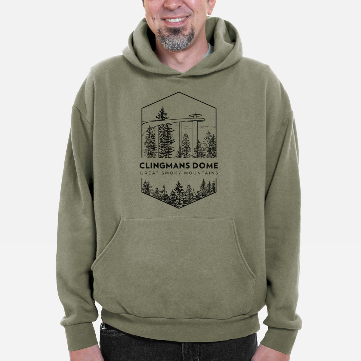 Clingmans Dome - Great Smoky Mountains National Park  - Bodega Midweight Hoodie