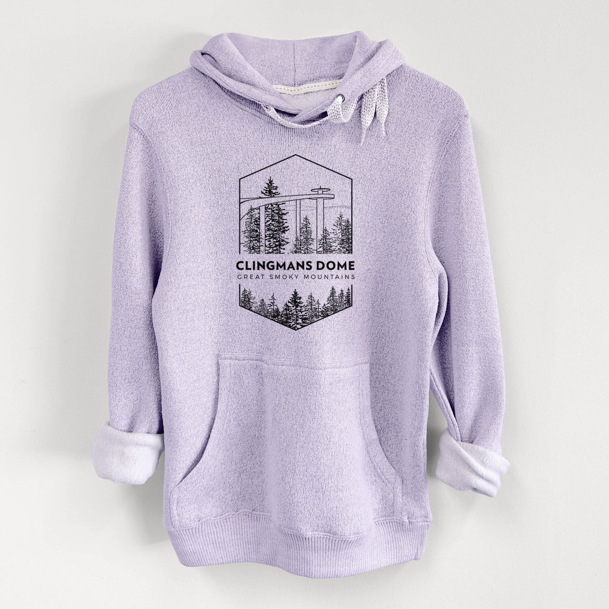 Clingmans Dome - Great Smoky Mountains National Park - Knit Hoodie