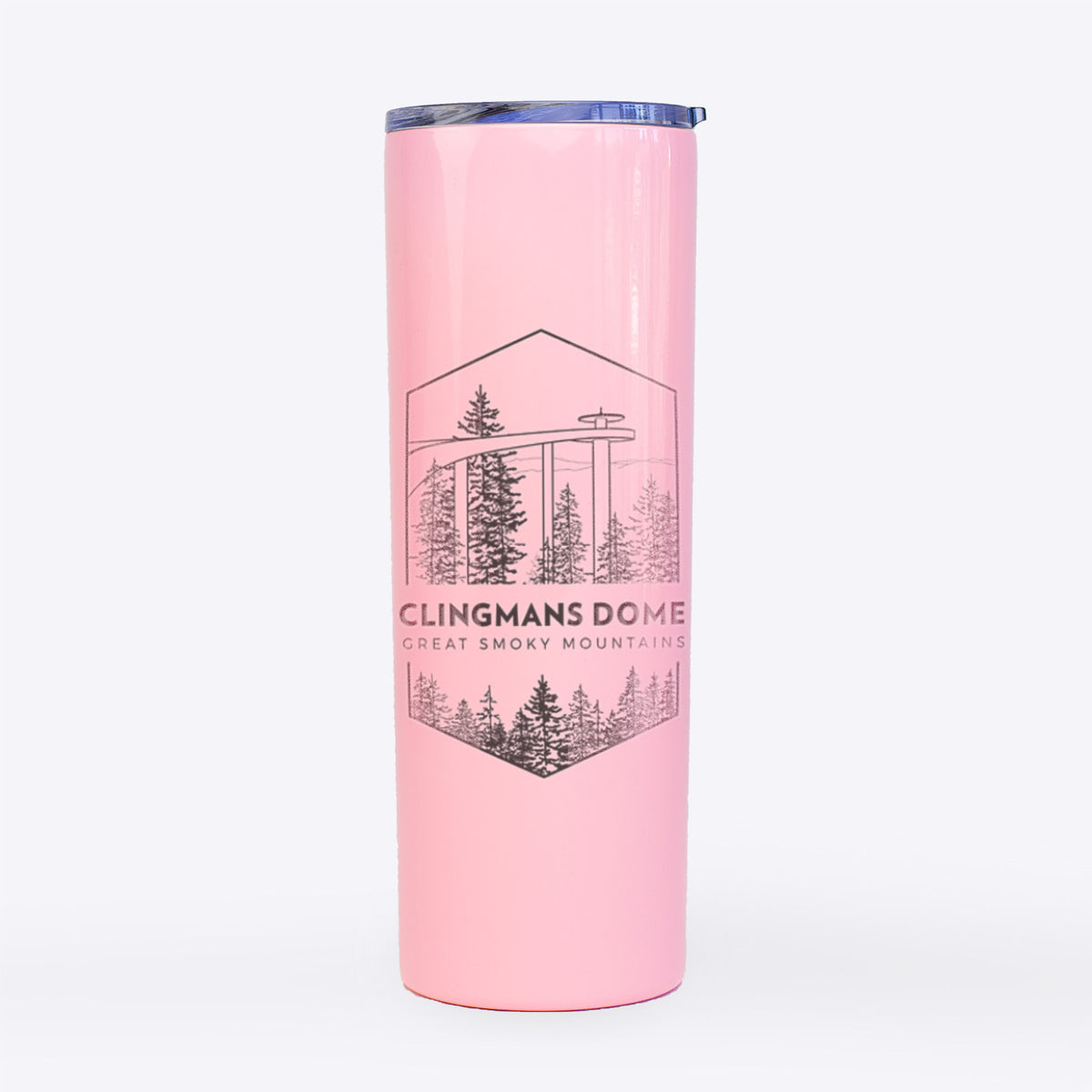 Clingmans Dome - Great Smoky Mountains National Park - 20oz Skinny Tumbler