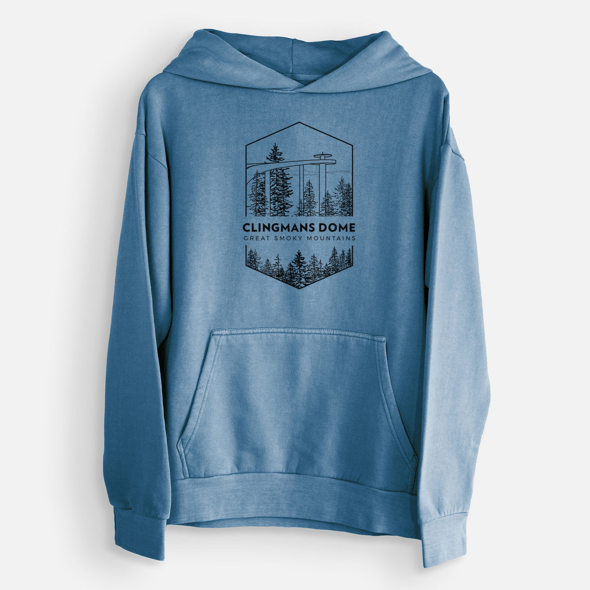 Clingmans Dome - Great Smoky Mountains National Park  - Urban Heavyweight Hoodie