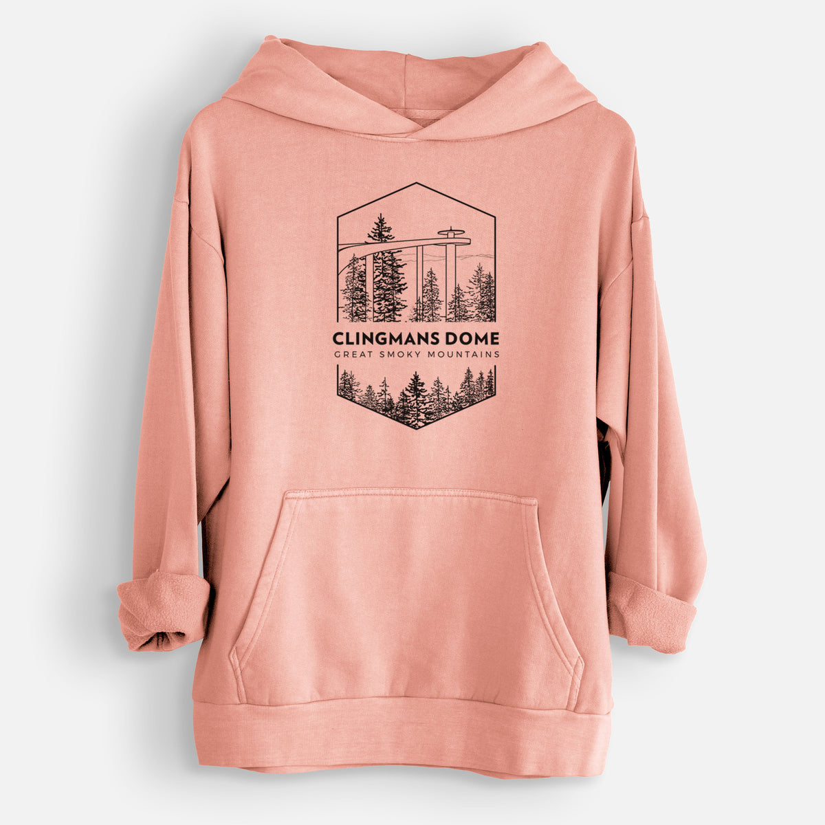 Clingmans Dome - Great Smoky Mountains National Park  - Urban Heavyweight Hoodie