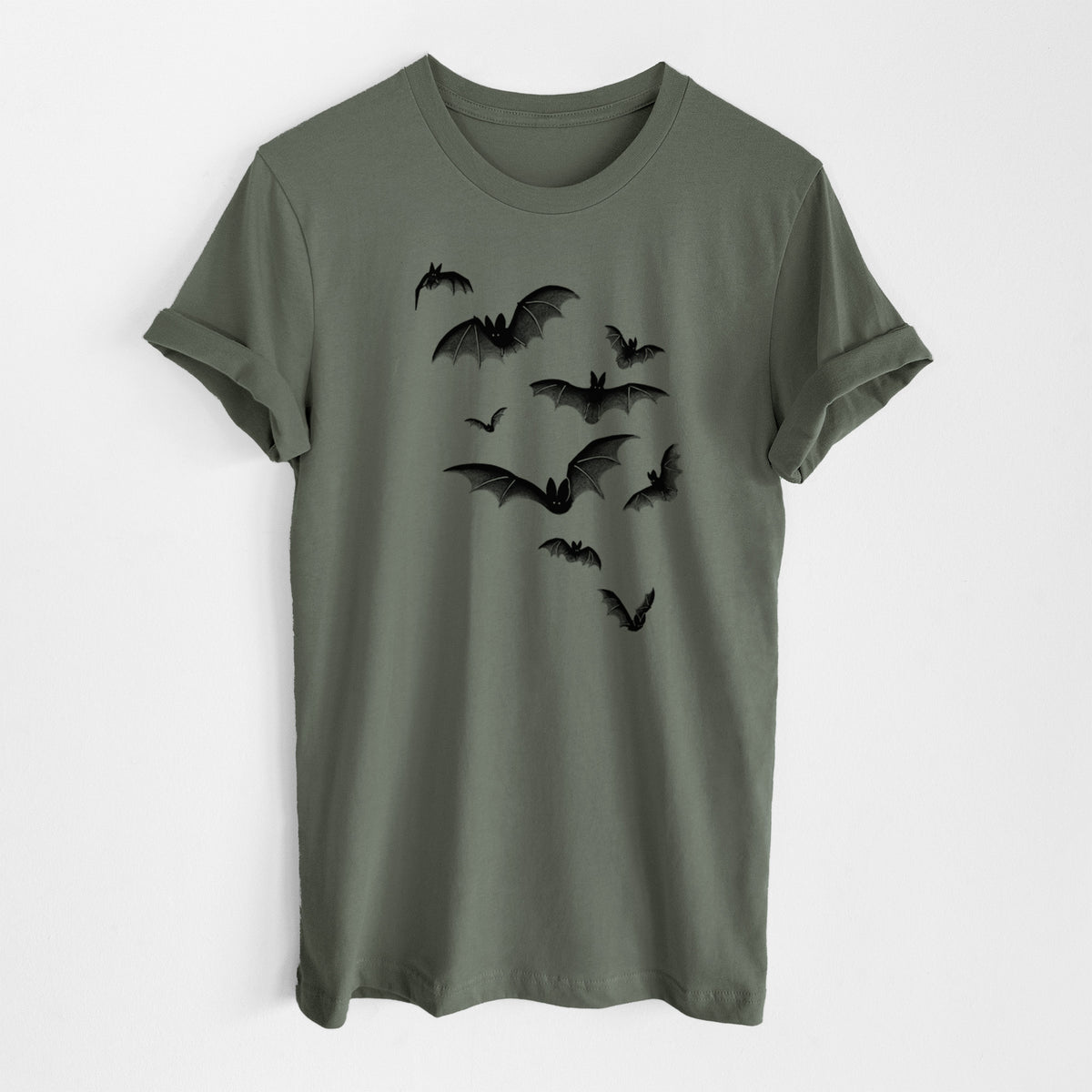 Cloud of Bats - Lightweight 100% Cotton Unisex Crewneck