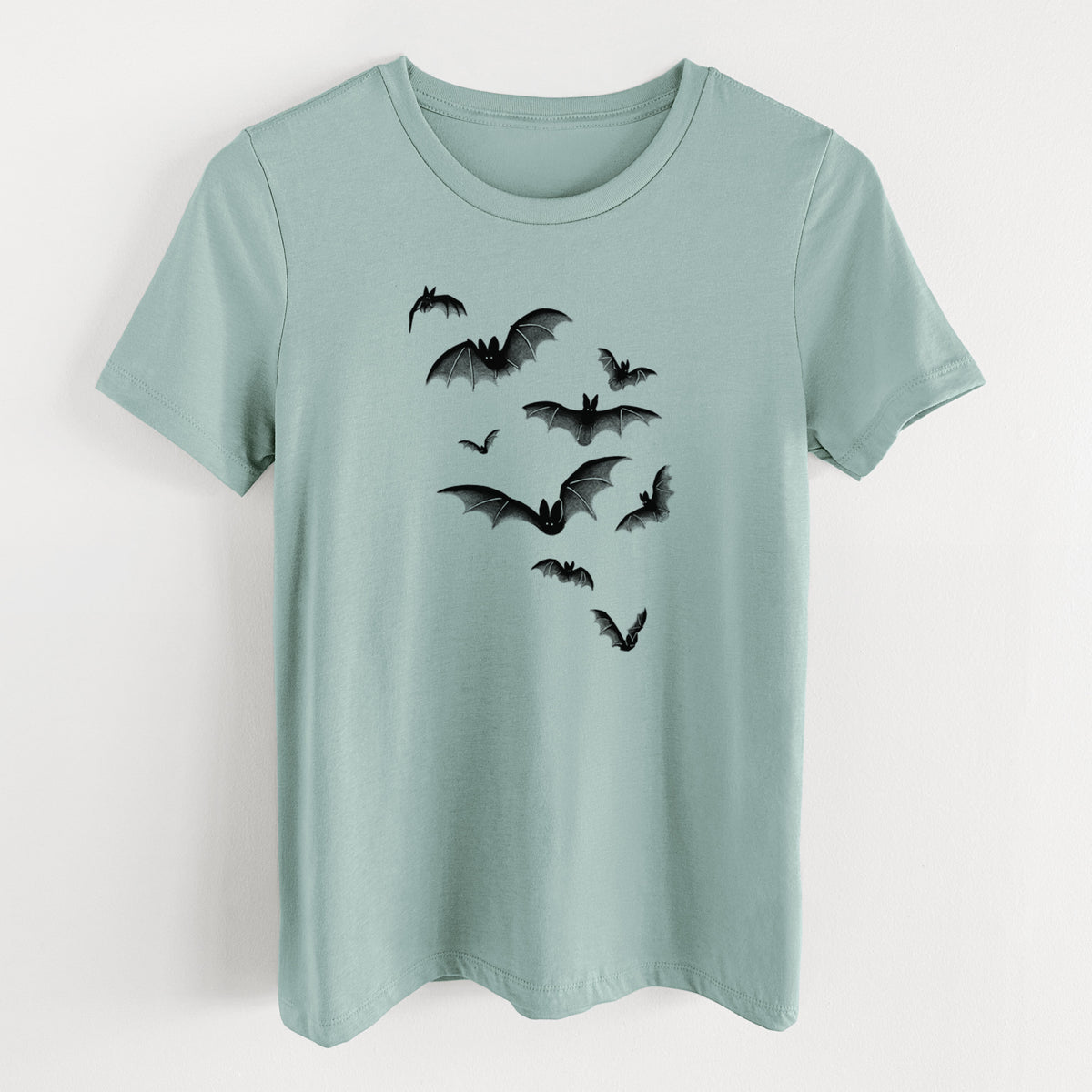 Cloud of Bats - Women's Lightweight Relaxed Fit 100% Cotton Crewneck
