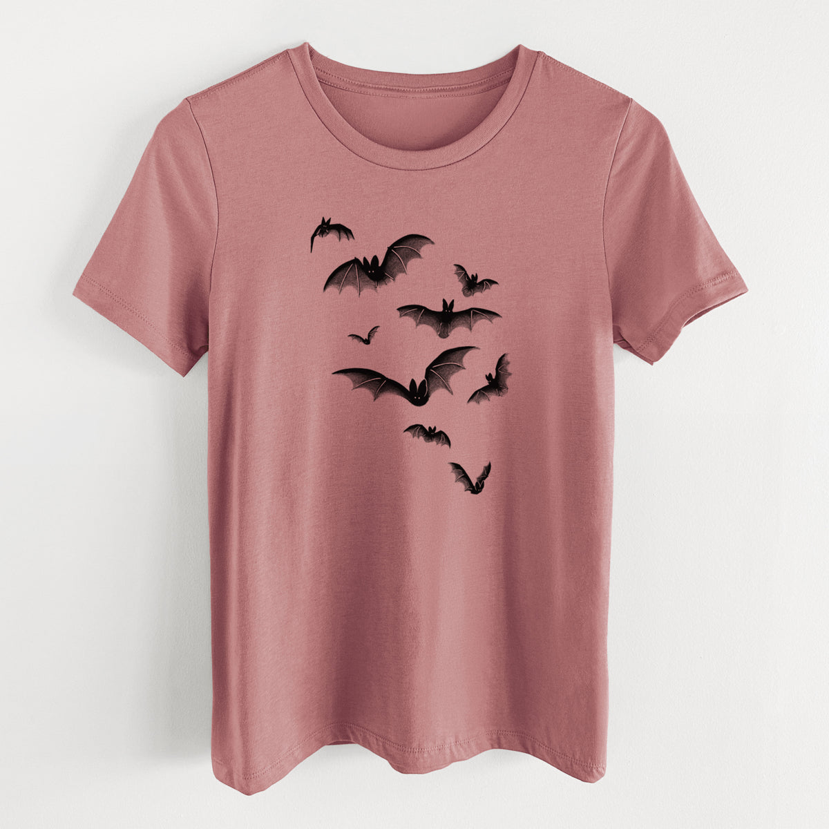 Cloud of Bats - Women's Lightweight Relaxed Fit 100% Cotton Crewneck