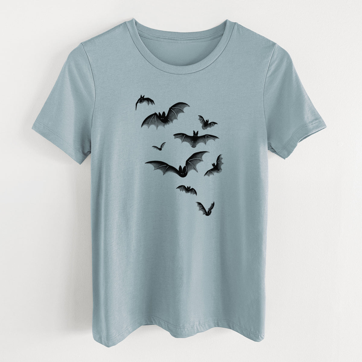 Cloud of Bats - Women's Lightweight Relaxed Fit 100% Cotton Crewneck