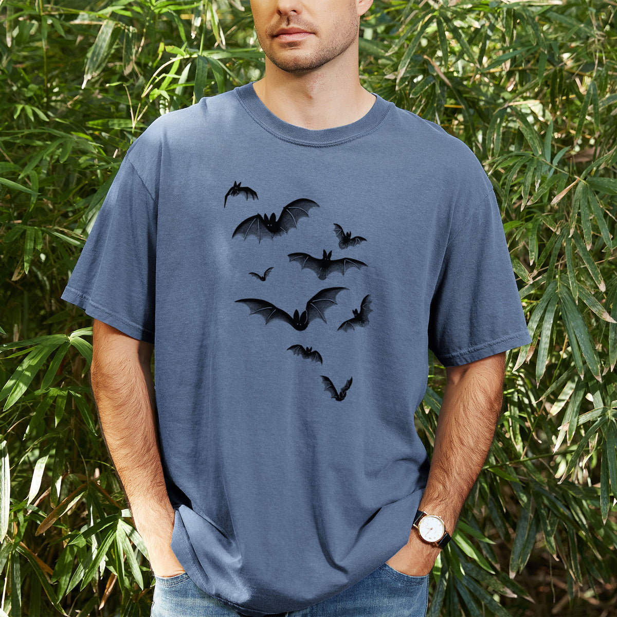 Cloud of Bats - Unisex Comfort Colors Garment-Dyed Heavyweight T-shirt