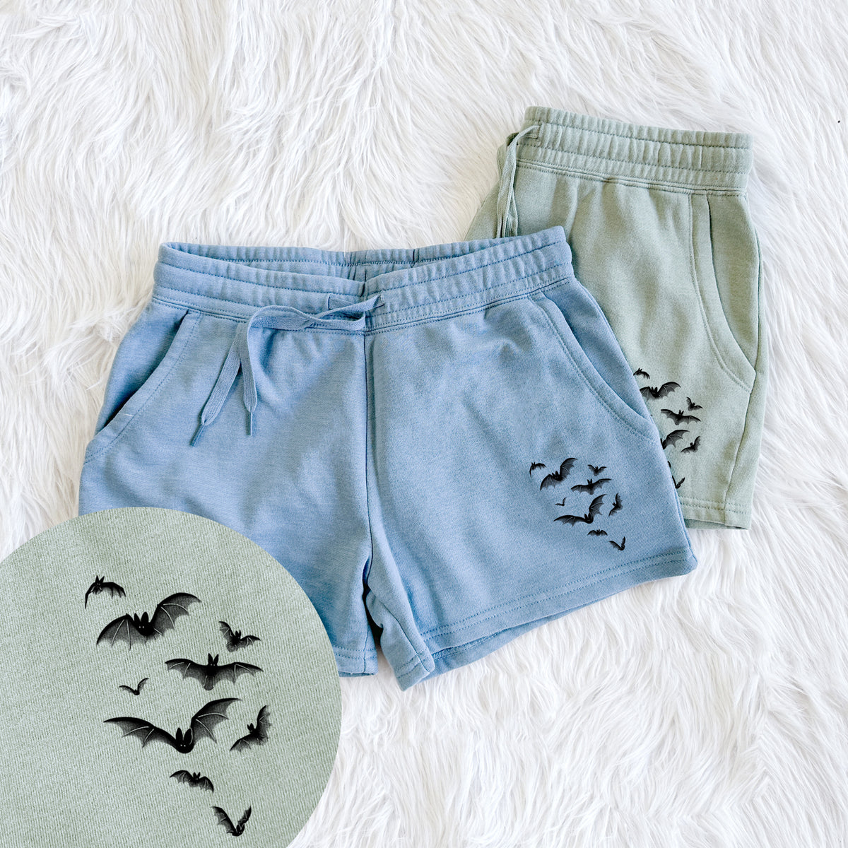Cloud of Bats - Women's Cali Wave Shorts