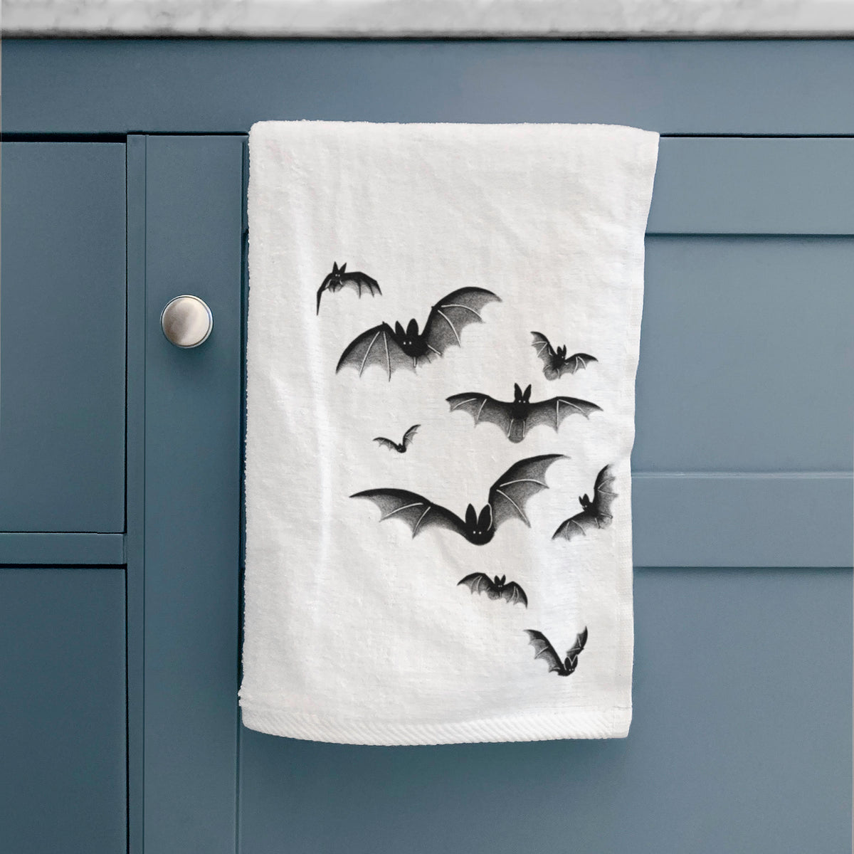 Cloud of Bats Premium Decorative Hand Towel