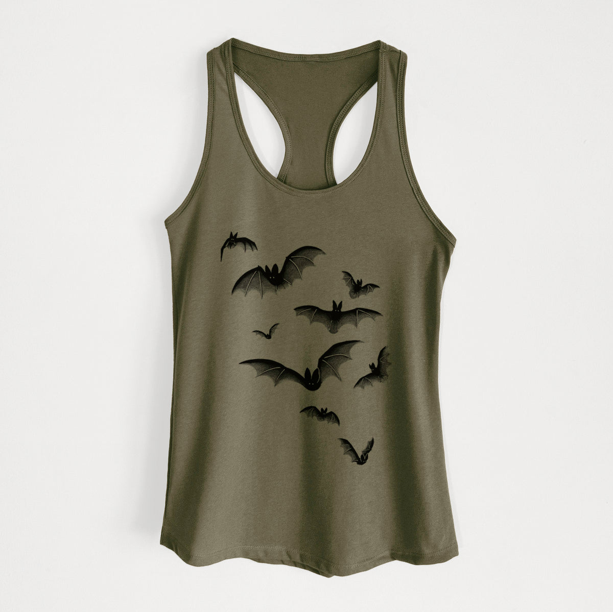 Cloud of Bats - Women's Racerback Tanktop