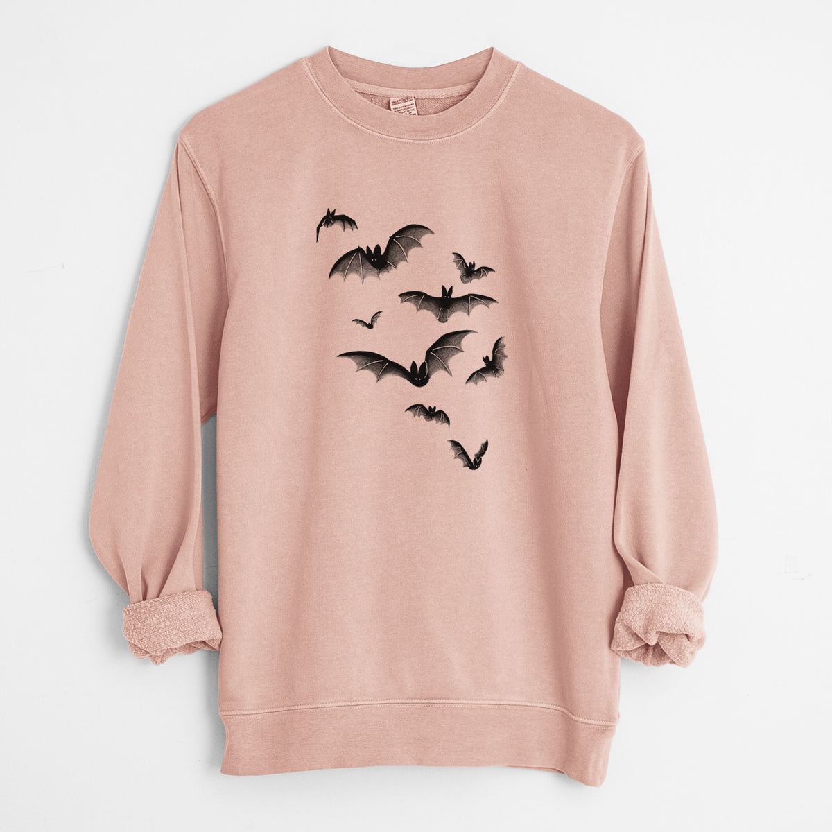 Cloud of Bats - Unisex Pigment Dyed Crew Sweatshirt