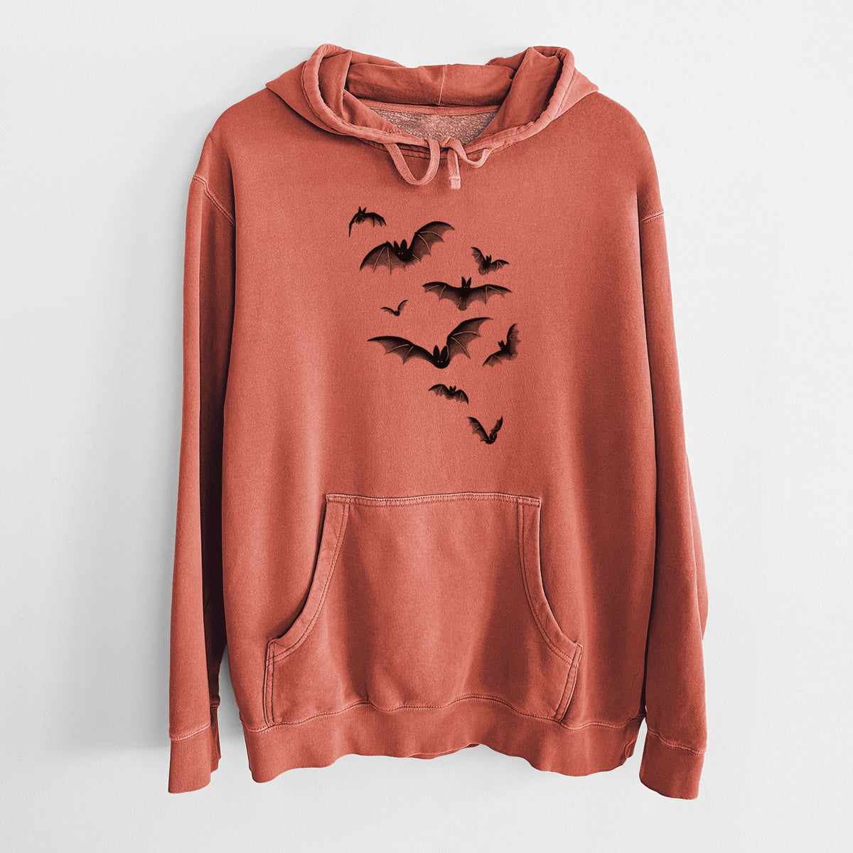 Cloud of Bats - Unisex Pigment Dyed Hoodie
