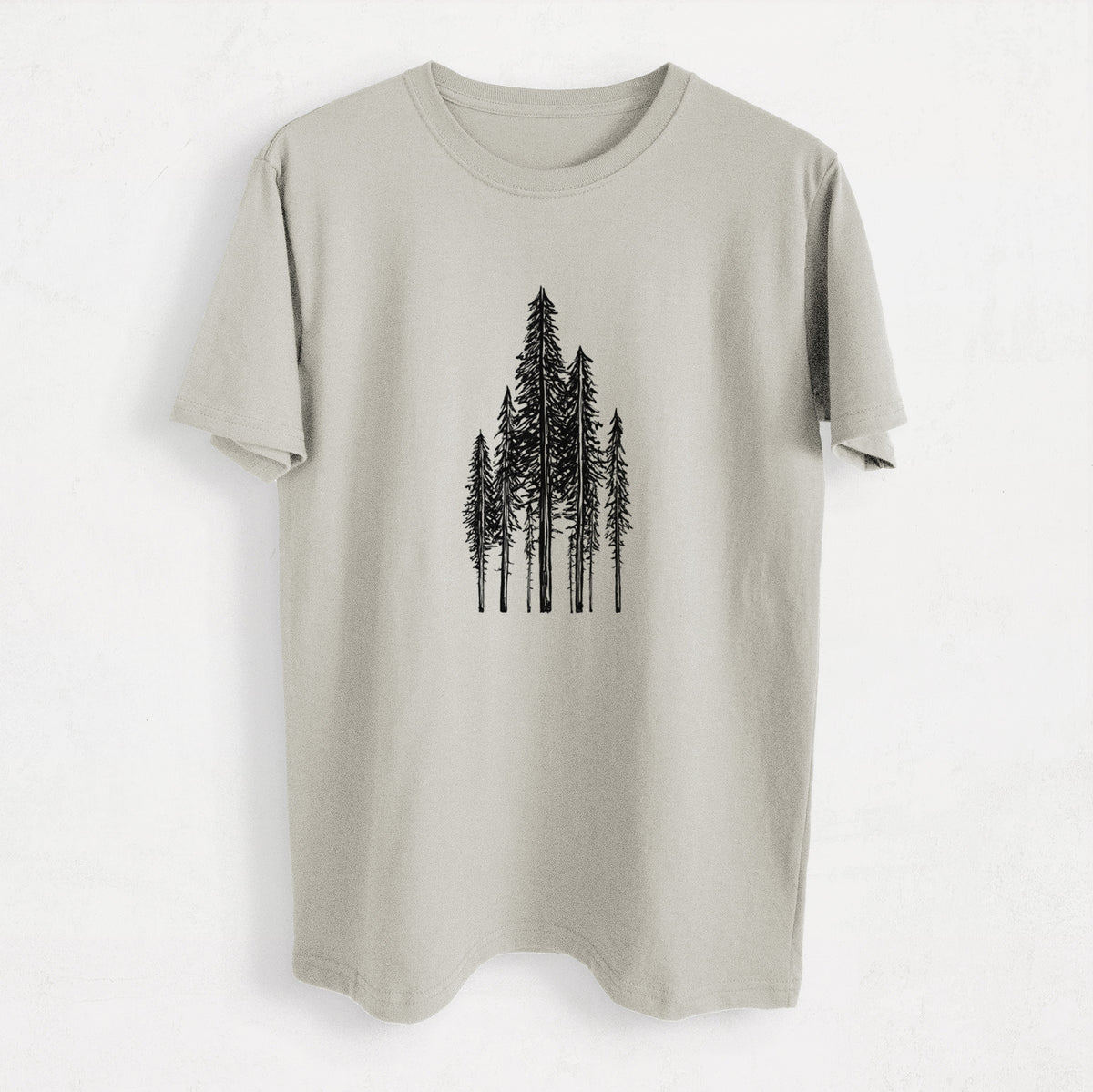 Coastal Redwoods - Heavyweight Men&#39;s 100% Organic Cotton Tee