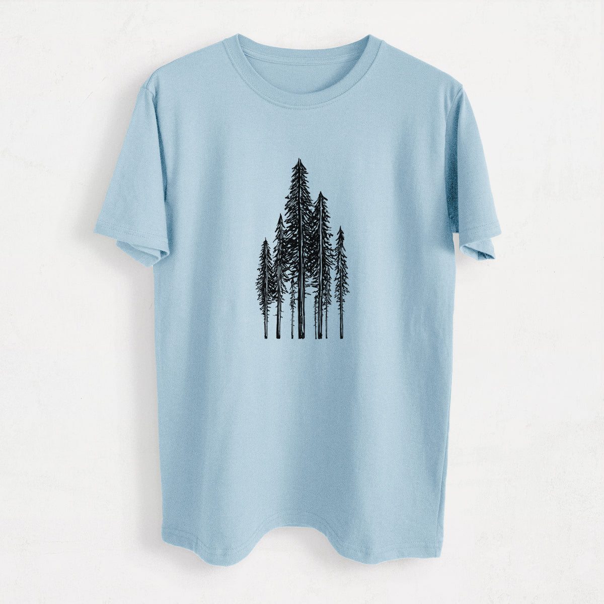 Coastal Redwoods - Heavyweight Men&#39;s 100% Organic Cotton Tee