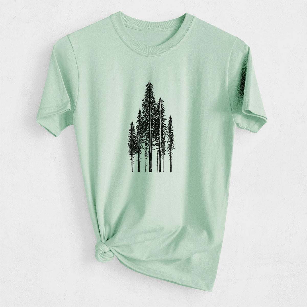 Coastal Redwoods - Heavyweight Men&#39;s 100% Organic Cotton Tee