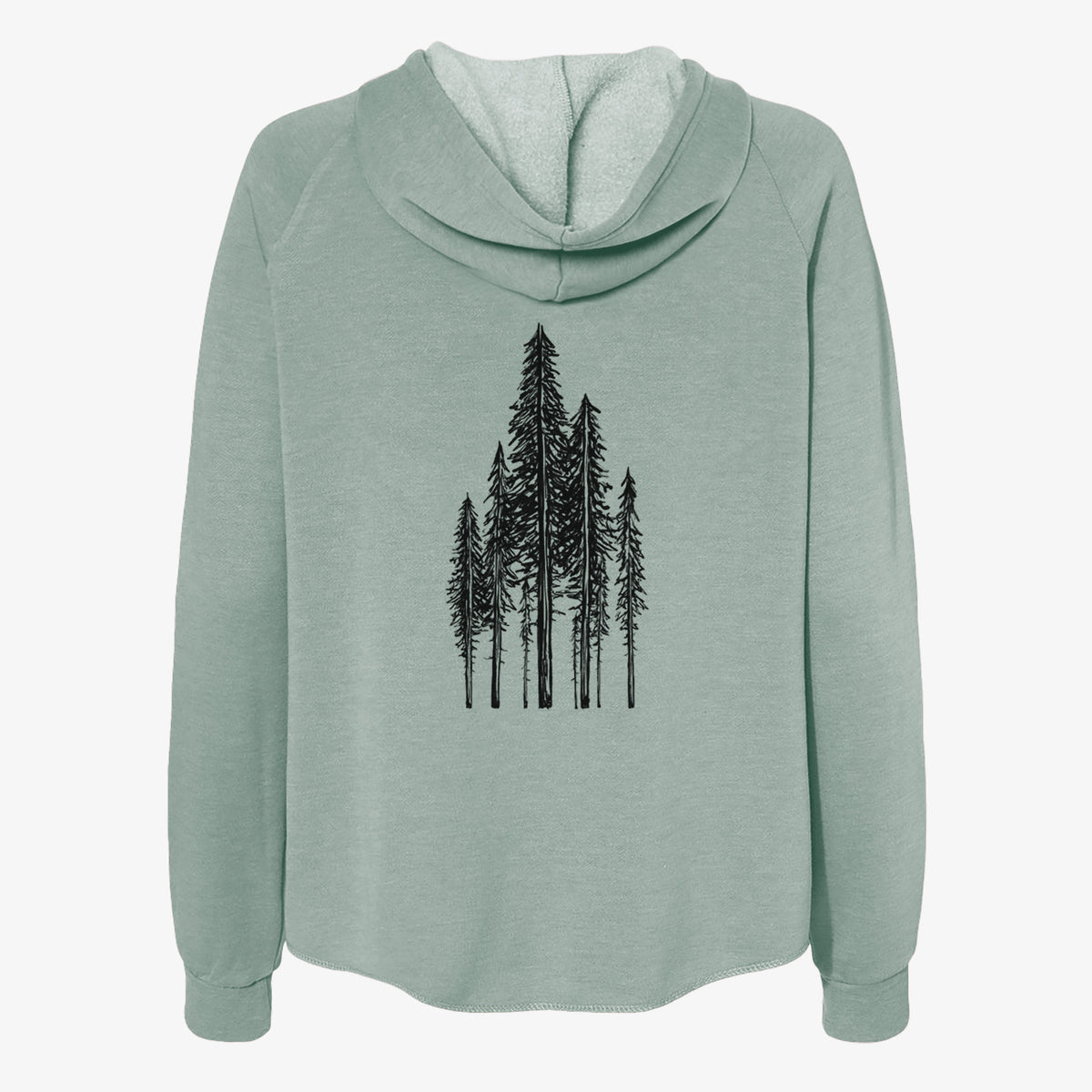 Coastal Redwoods - Women's Cali Wave Zip-Up Sweatshirt