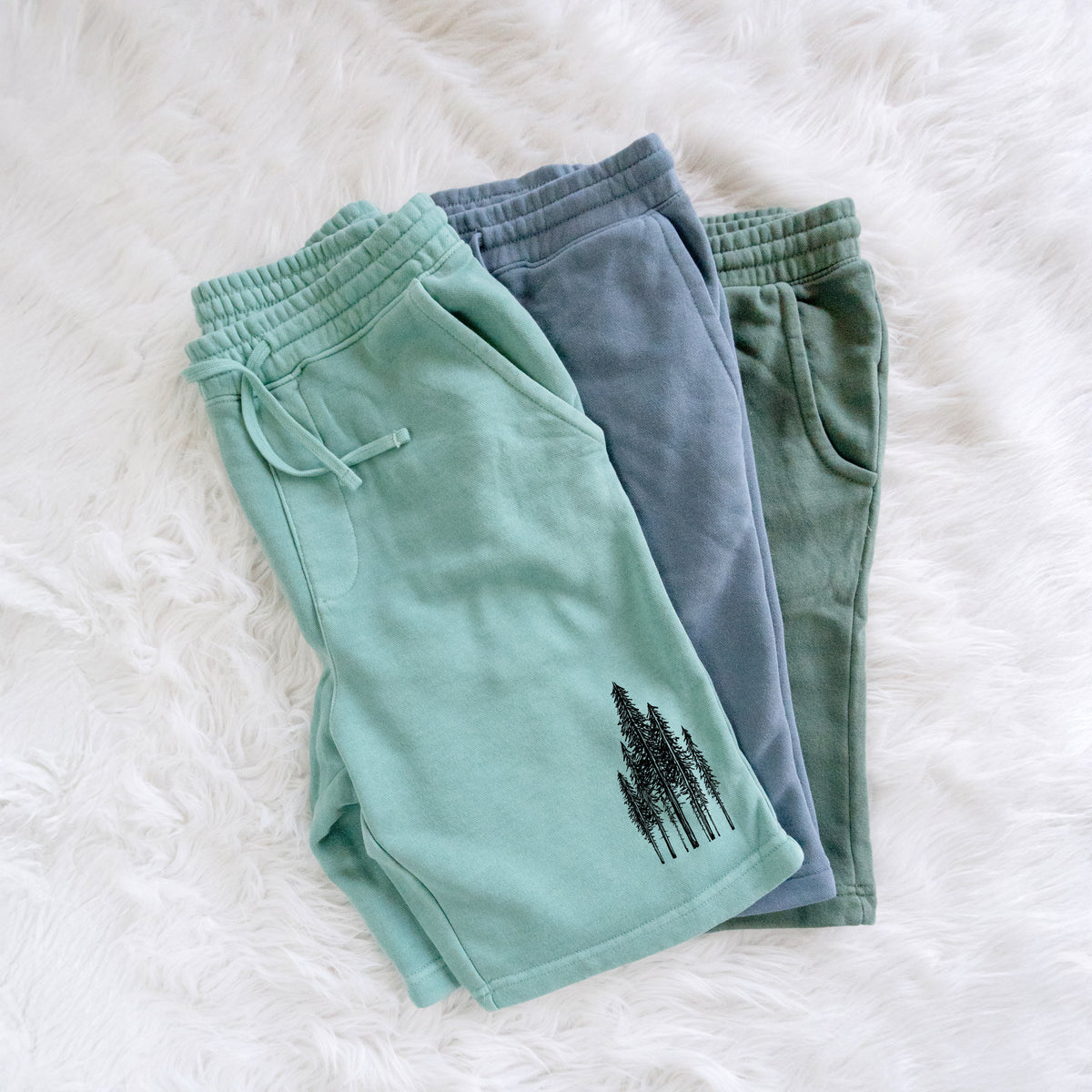 Coastal Redwoods - Unisex Pigment Dyed Shorts