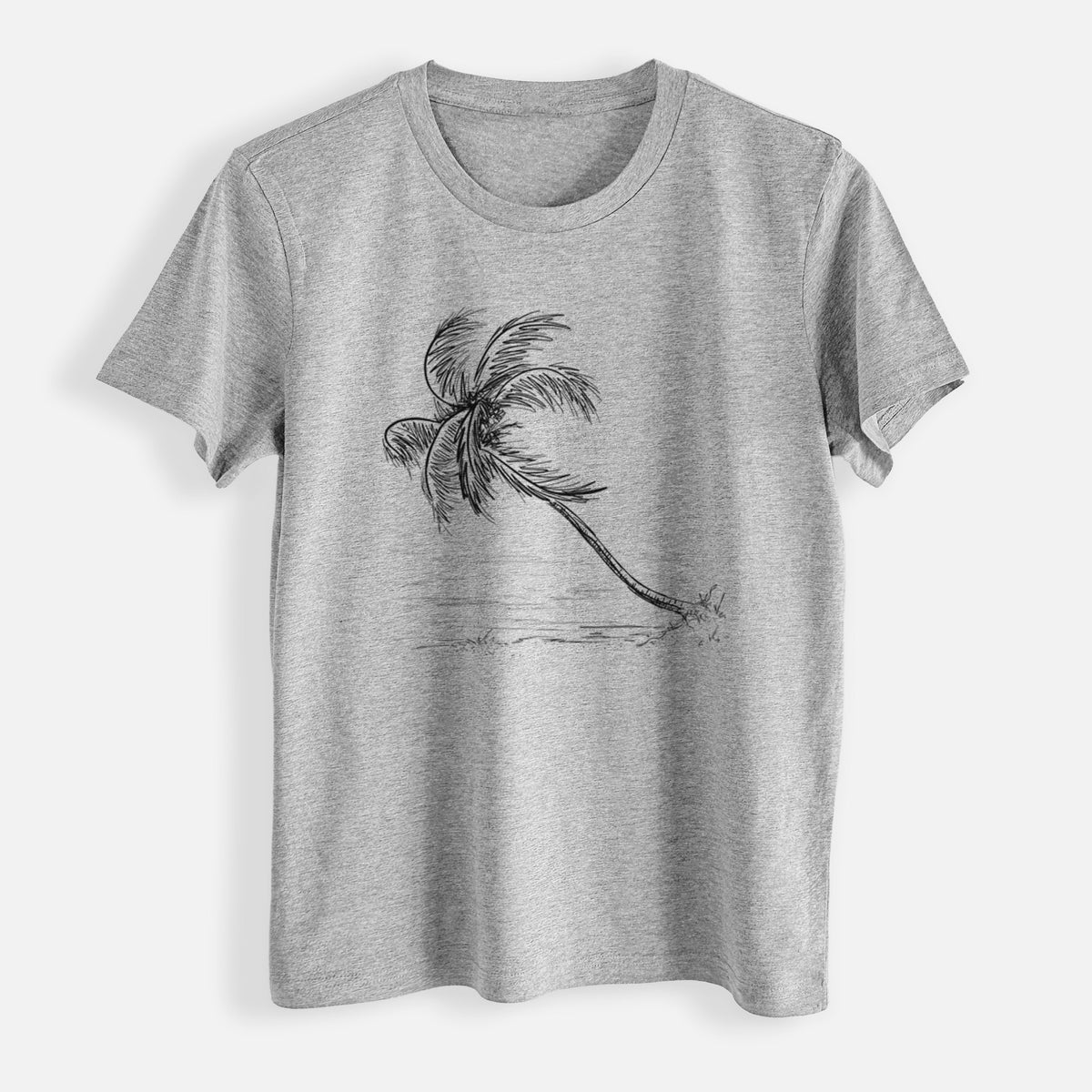 Coconut Palm - Cocos nucifera - Womens Everyday Maple Tee