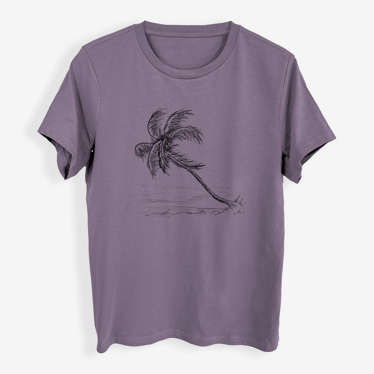 Coconut Palm - Cocos nucifera - Womens Everyday Maple Tee