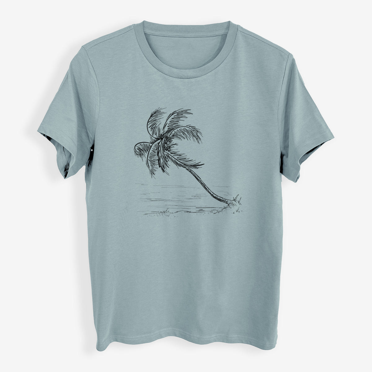 Coconut Palm - Cocos nucifera - Womens Everyday Maple Tee