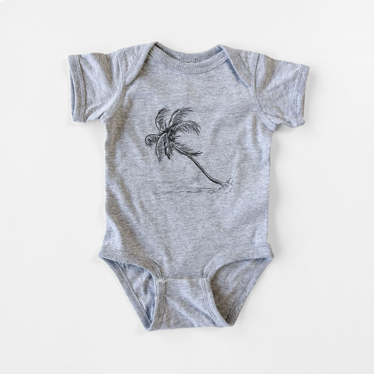 Coconut Palm - Cocos nucifera - Baby Fine Jersey Bodysuit
