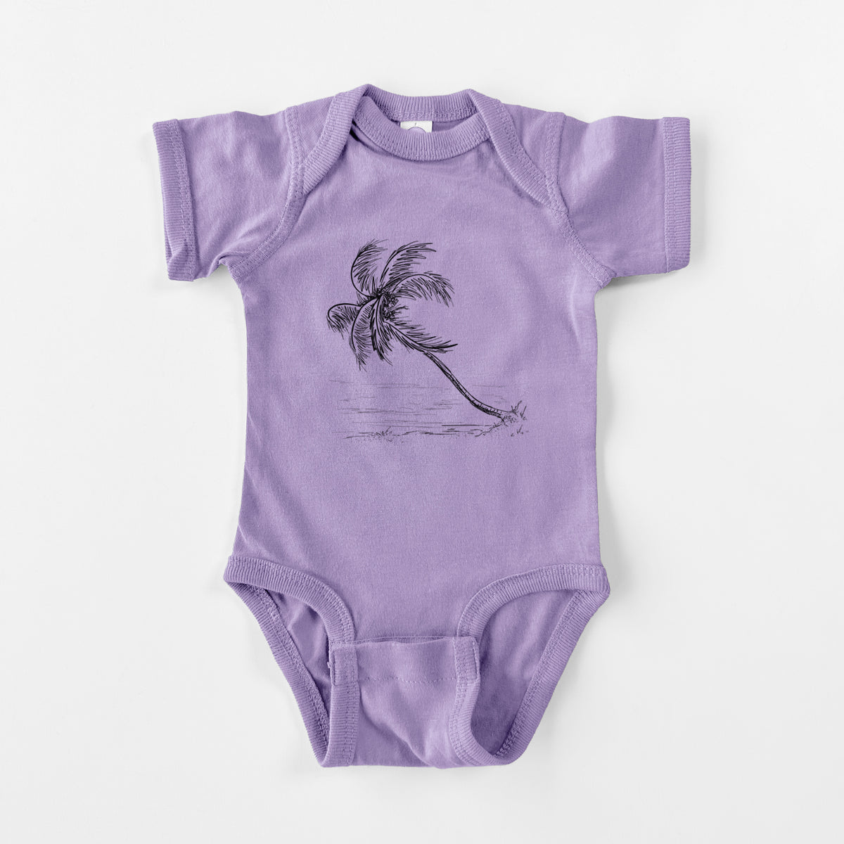 Coconut Palm - Cocos nucifera - Baby Fine Jersey Bodysuit