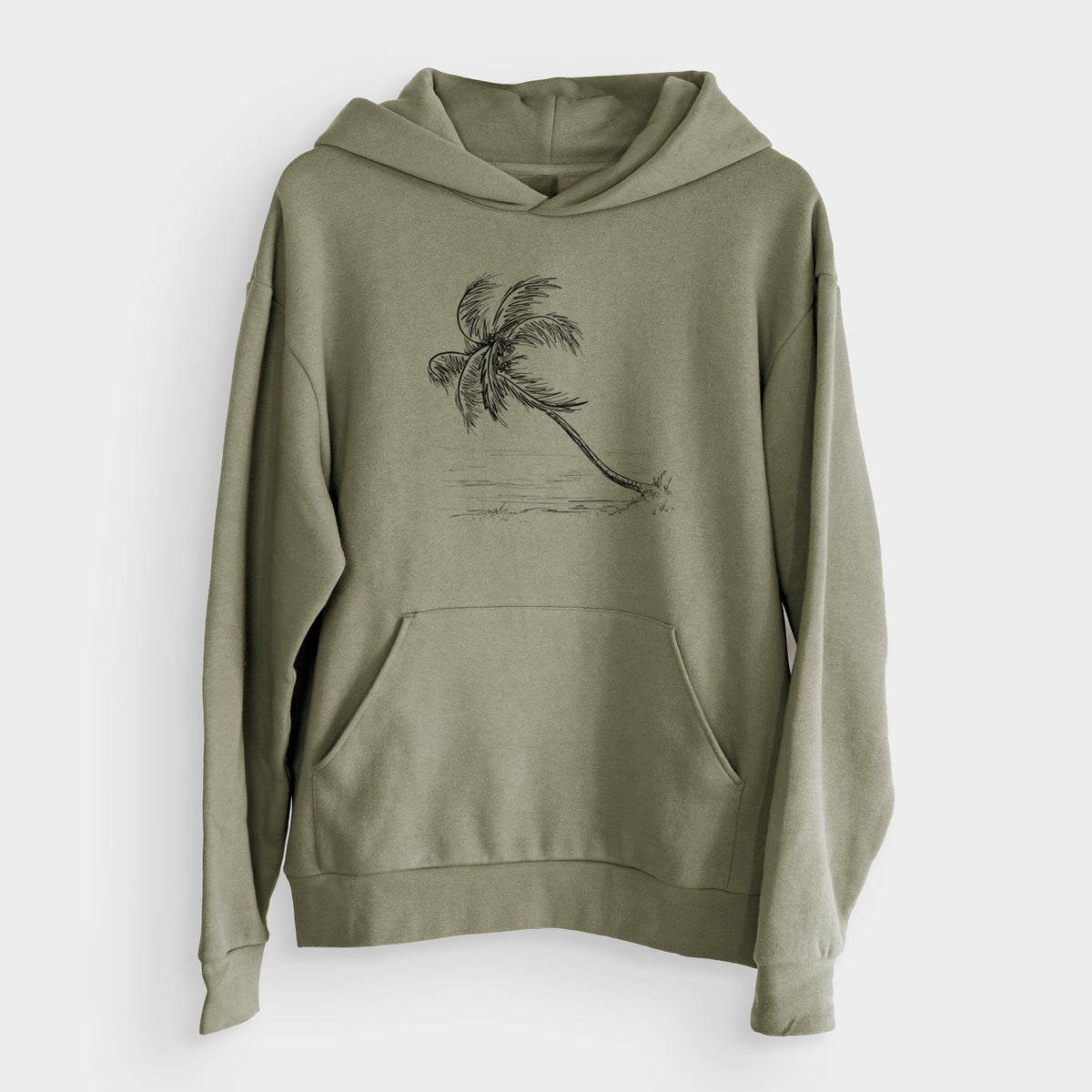 Coconut Palm - Cocos nucifera  - Bodega Midweight Hoodie