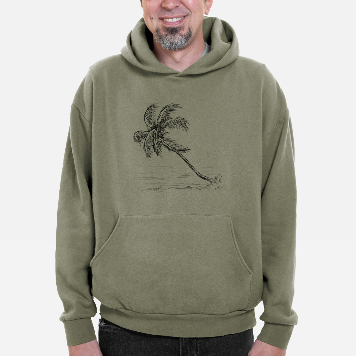 Coconut Palm - Cocos nucifera  - Bodega Midweight Hoodie