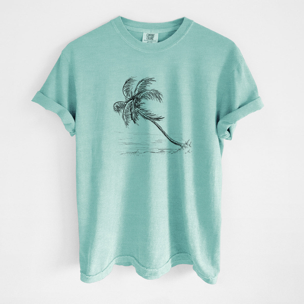 Coconut Palm - Cocos nucifera - Unisex Comfort Colors Garment-Dyed Heavyweight T-shirt