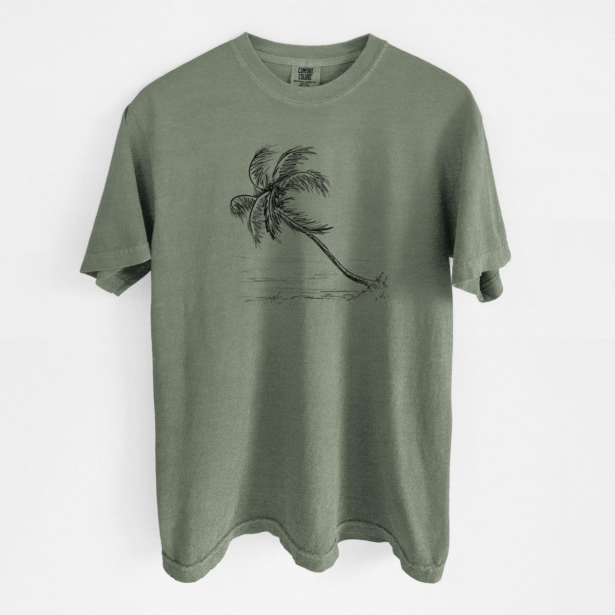 Coconut Palm - Cocos nucifera - Unisex Comfort Colors Garment-Dyed Heavyweight T-shirt
