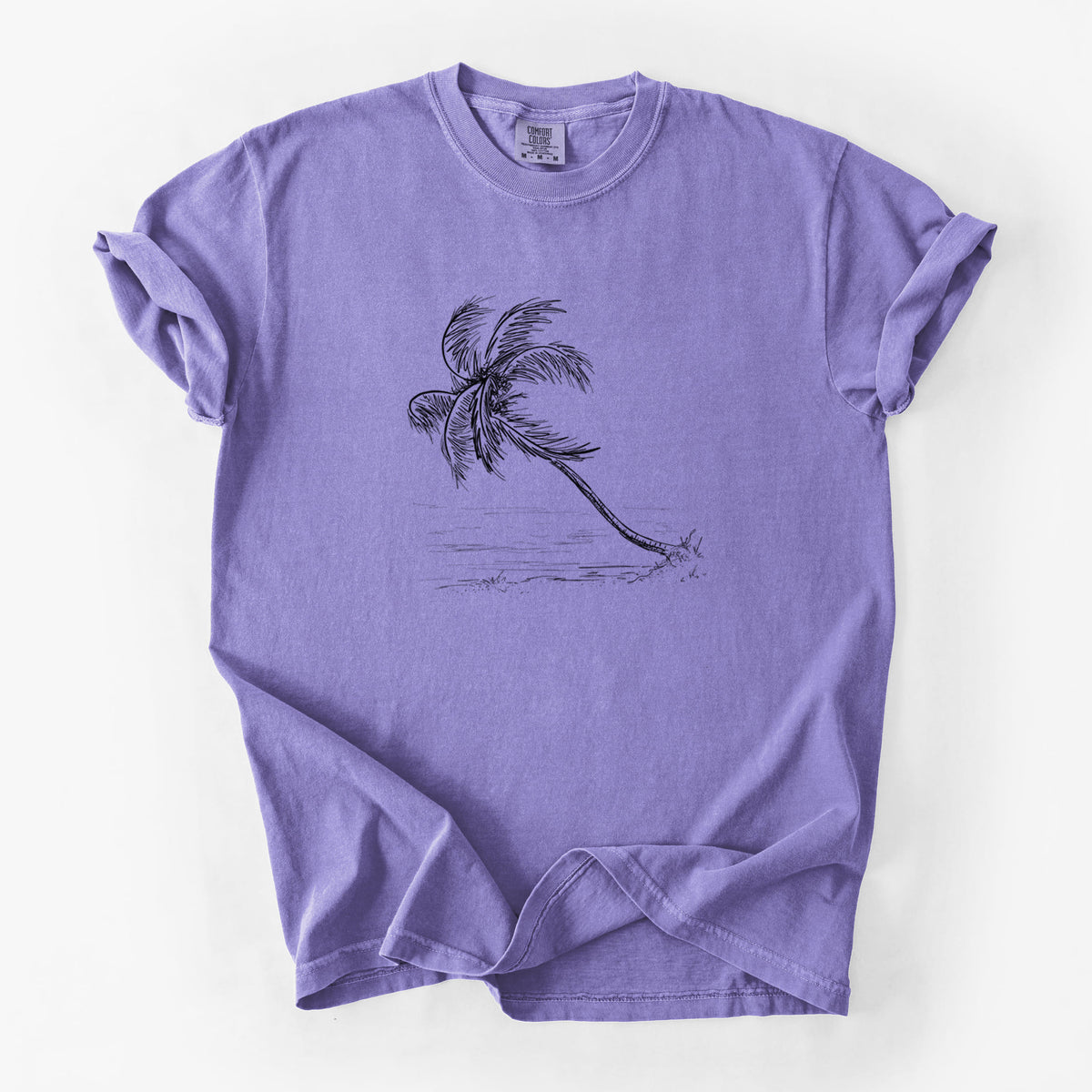 Coconut Palm - Cocos nucifera - Unisex Comfort Colors Garment-Dyed Heavyweight T-shirt