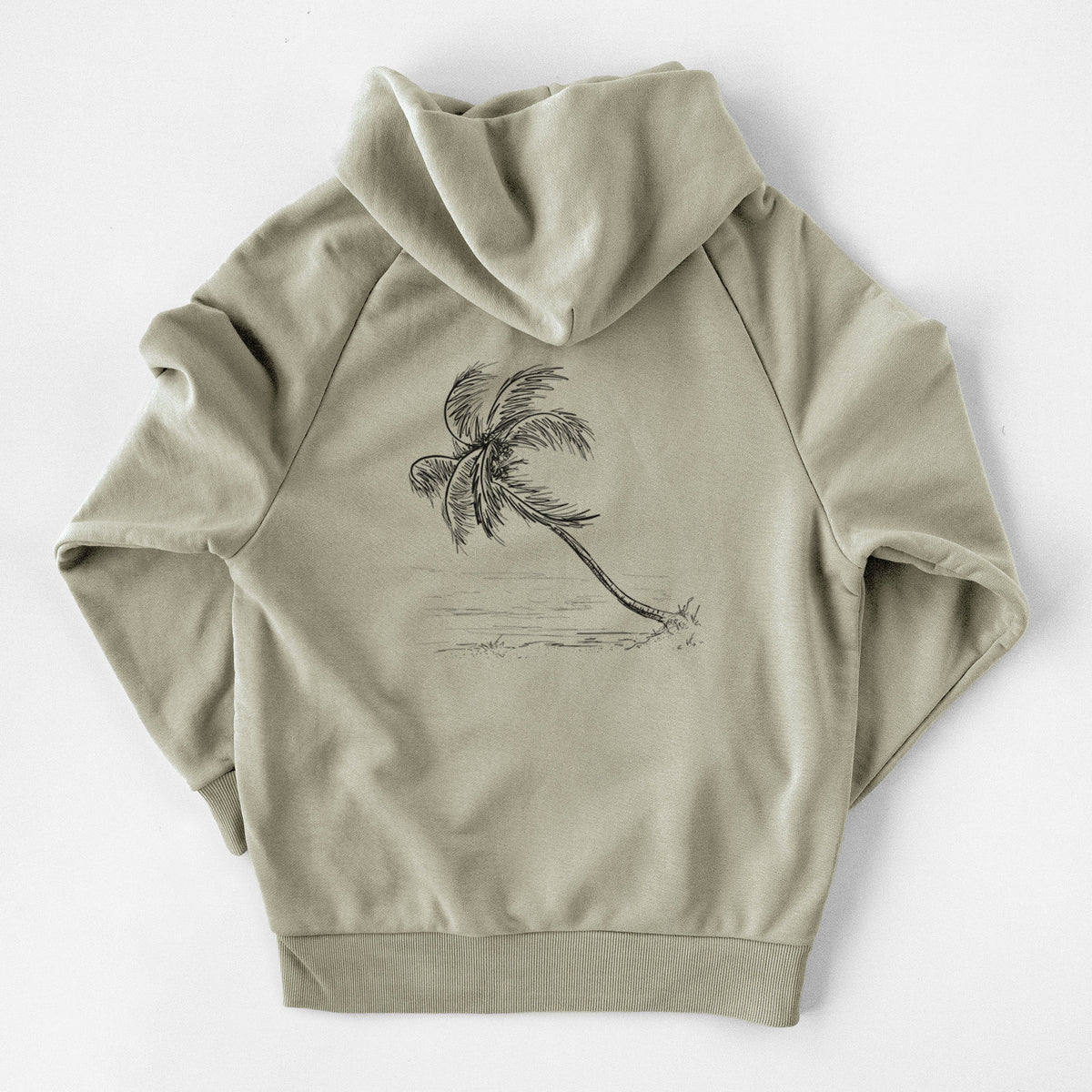 Coconut Palm - Cocos nucifera - UltraLuxe Heavyweight French Terry Hoodie