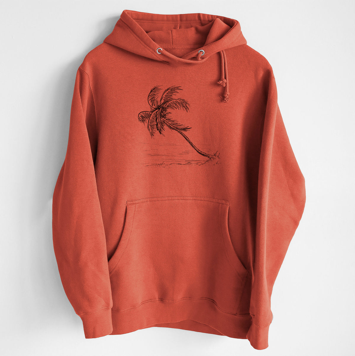 Coconut Palm - Cocos nucifera - Heavyweight Fleece Hoodie