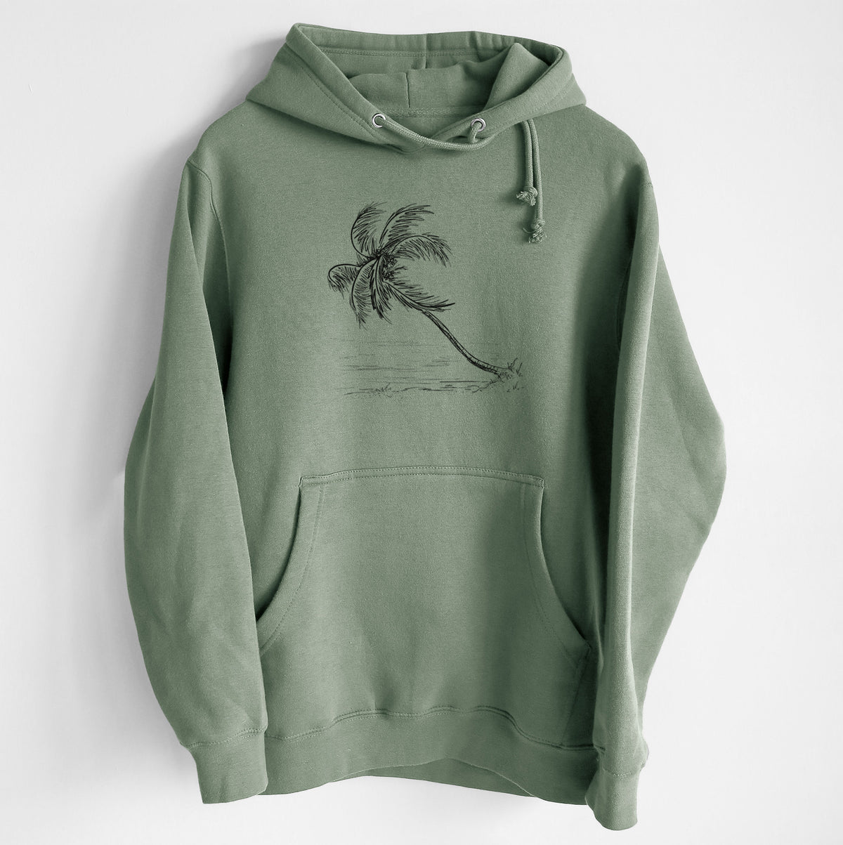 Coconut Palm - Cocos nucifera - Heavyweight Fleece Hoodie