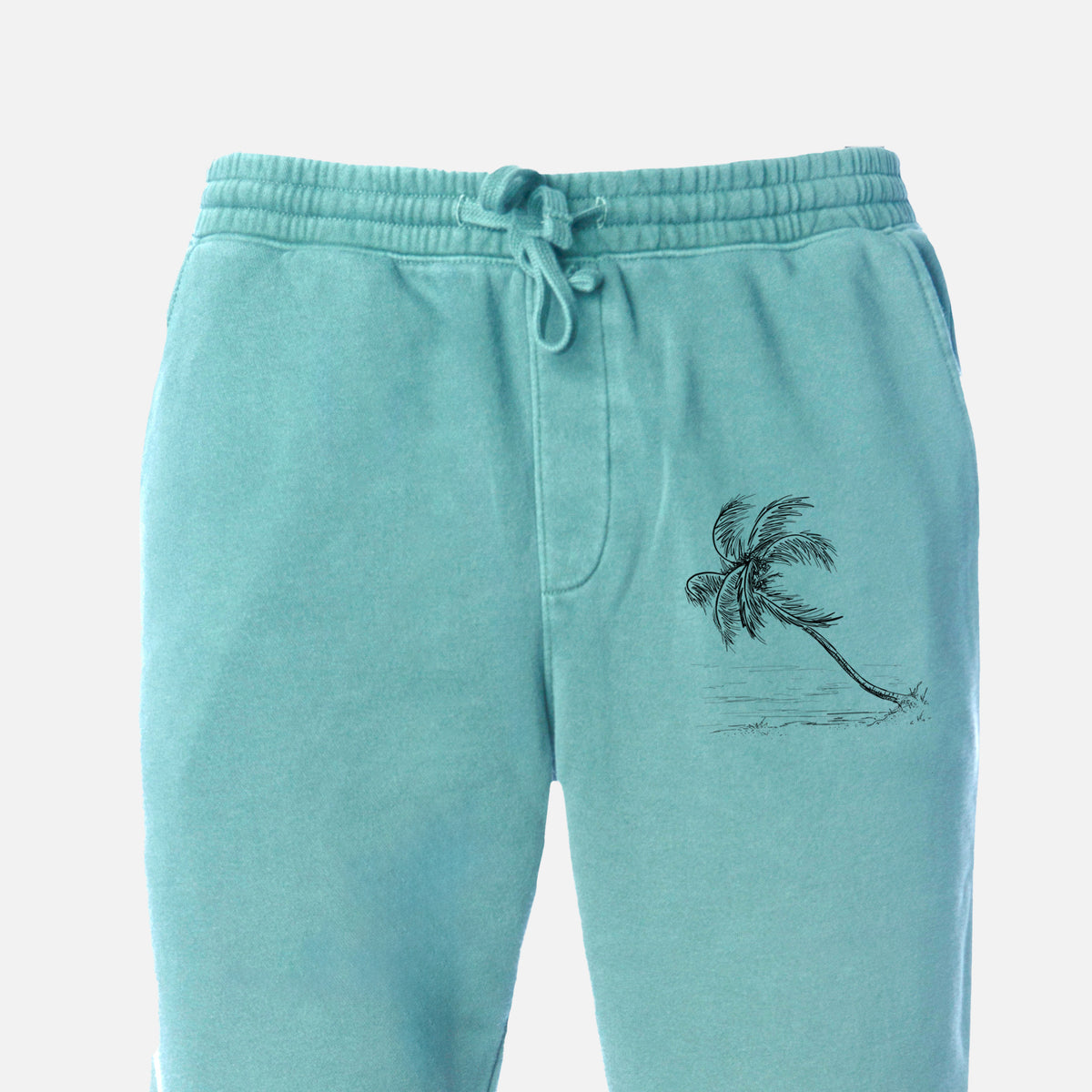 Coconut Palm - Cocos nucifera - Unisex Pigment Dyed Sweatpants