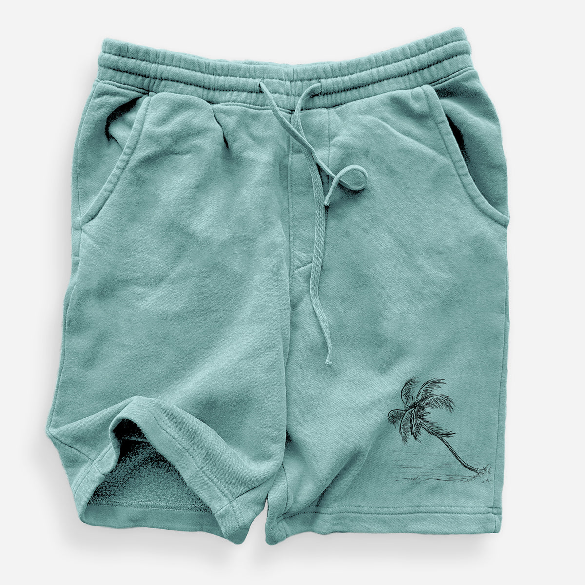 Coconut Palm - Cocos nucifera - Unisex Pigment Dyed Shorts