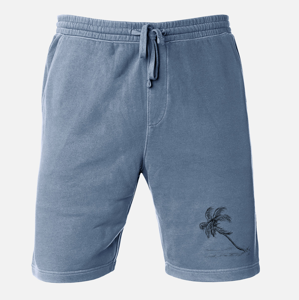 Coconut Palm - Cocos nucifera - Unisex Pigment Dyed Shorts
