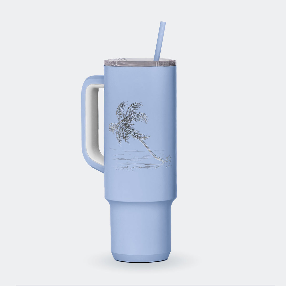 Coconut Palm - Cocos nucifera - 40oz Skinny Recharge Tumbler