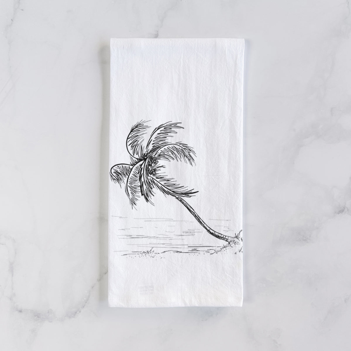 Coconut Palm - Cocos nucifera Tea Towel