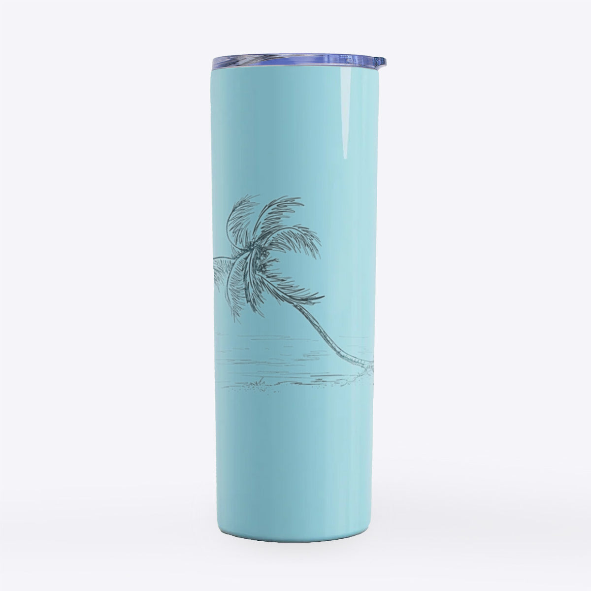 Coconut Palm - Cocos nucifera - 20oz Skinny Tumbler