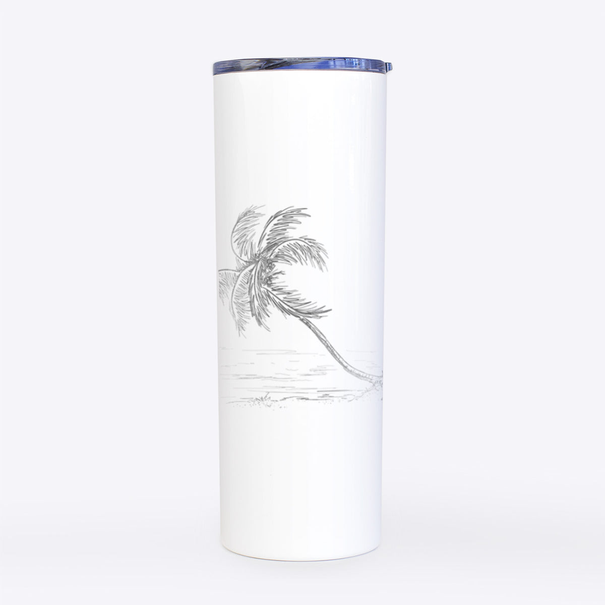 Coconut Palm - Cocos nucifera - 20oz Skinny Tumbler