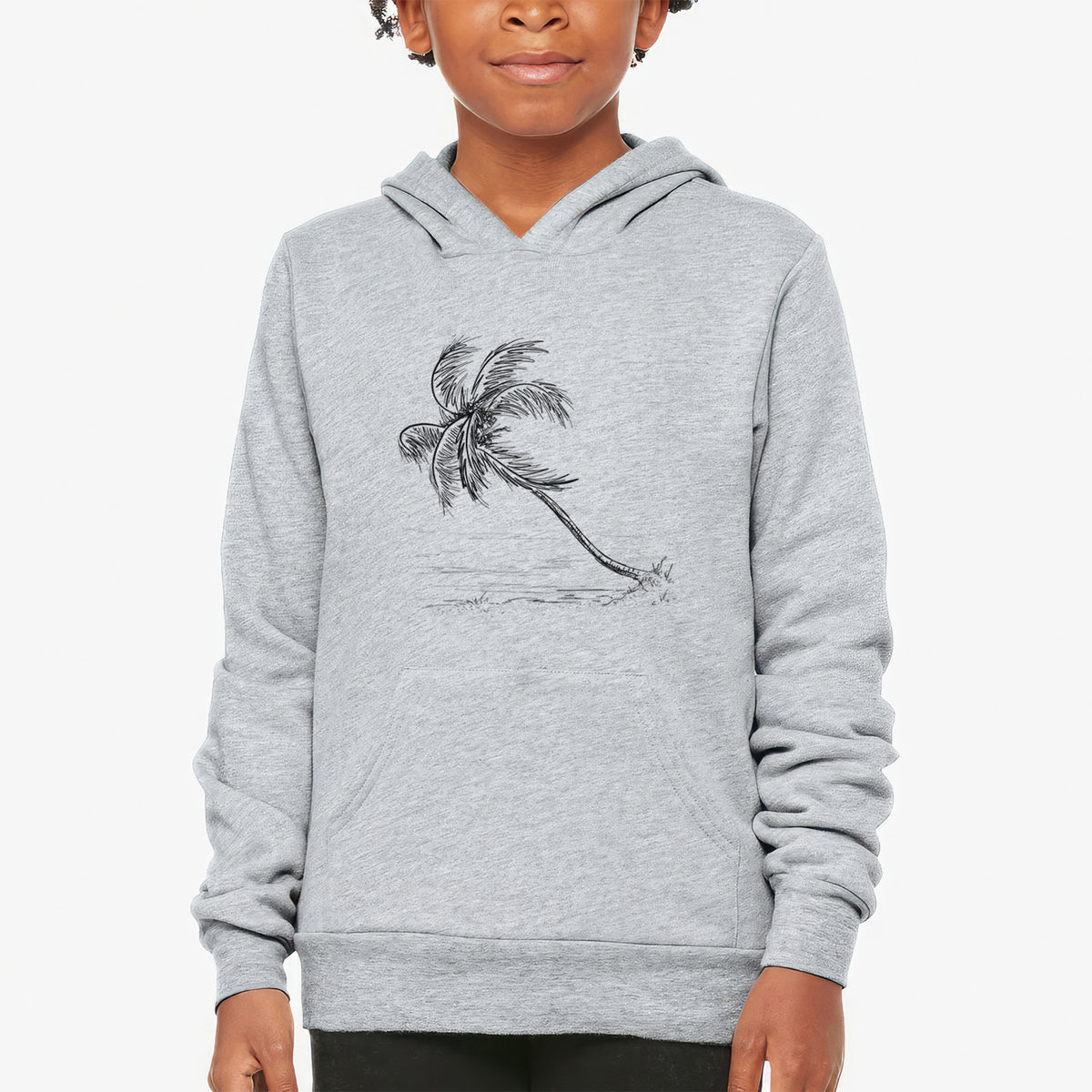 Coconut Palm - Cocos nucifera - Youth Hoodie Sweatshirt
