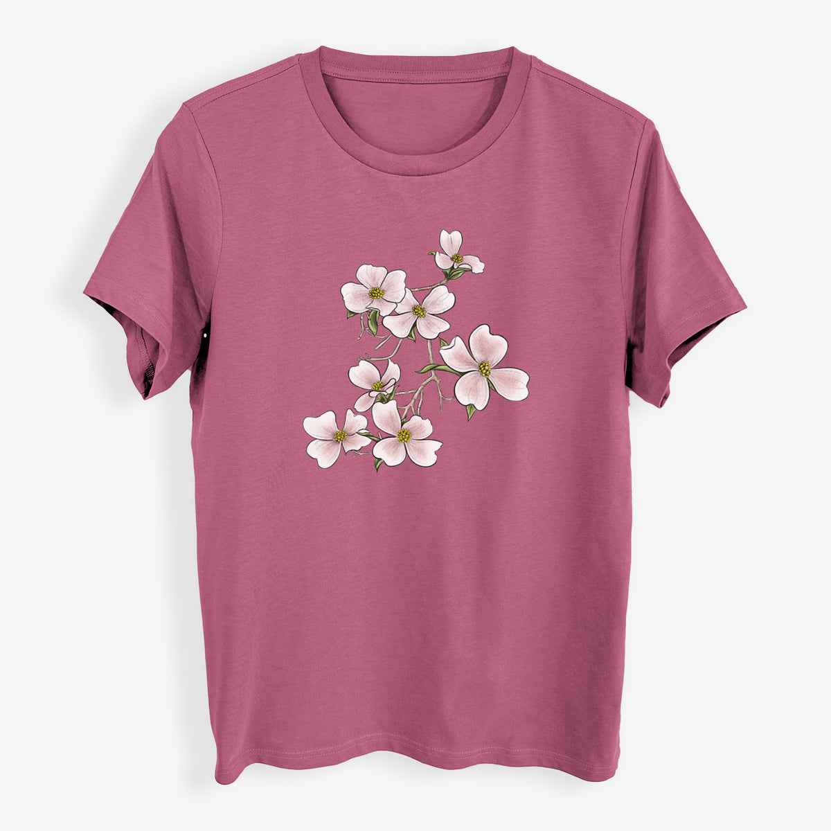 Flowering Dogwood - Cornus florida - Womens Everyday Maple Tee