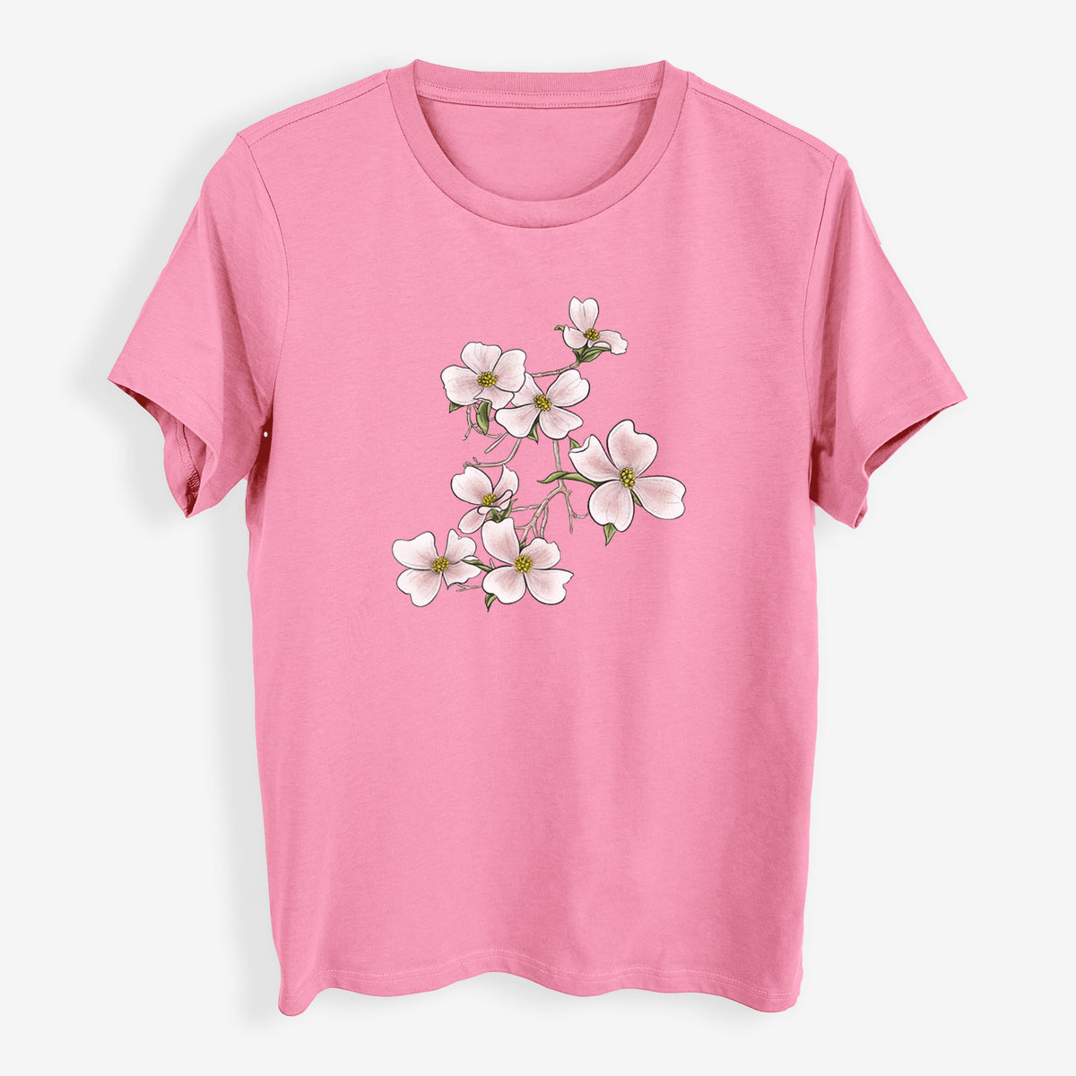 Flowering Dogwood - Cornus florida - Womens Everyday Maple Tee