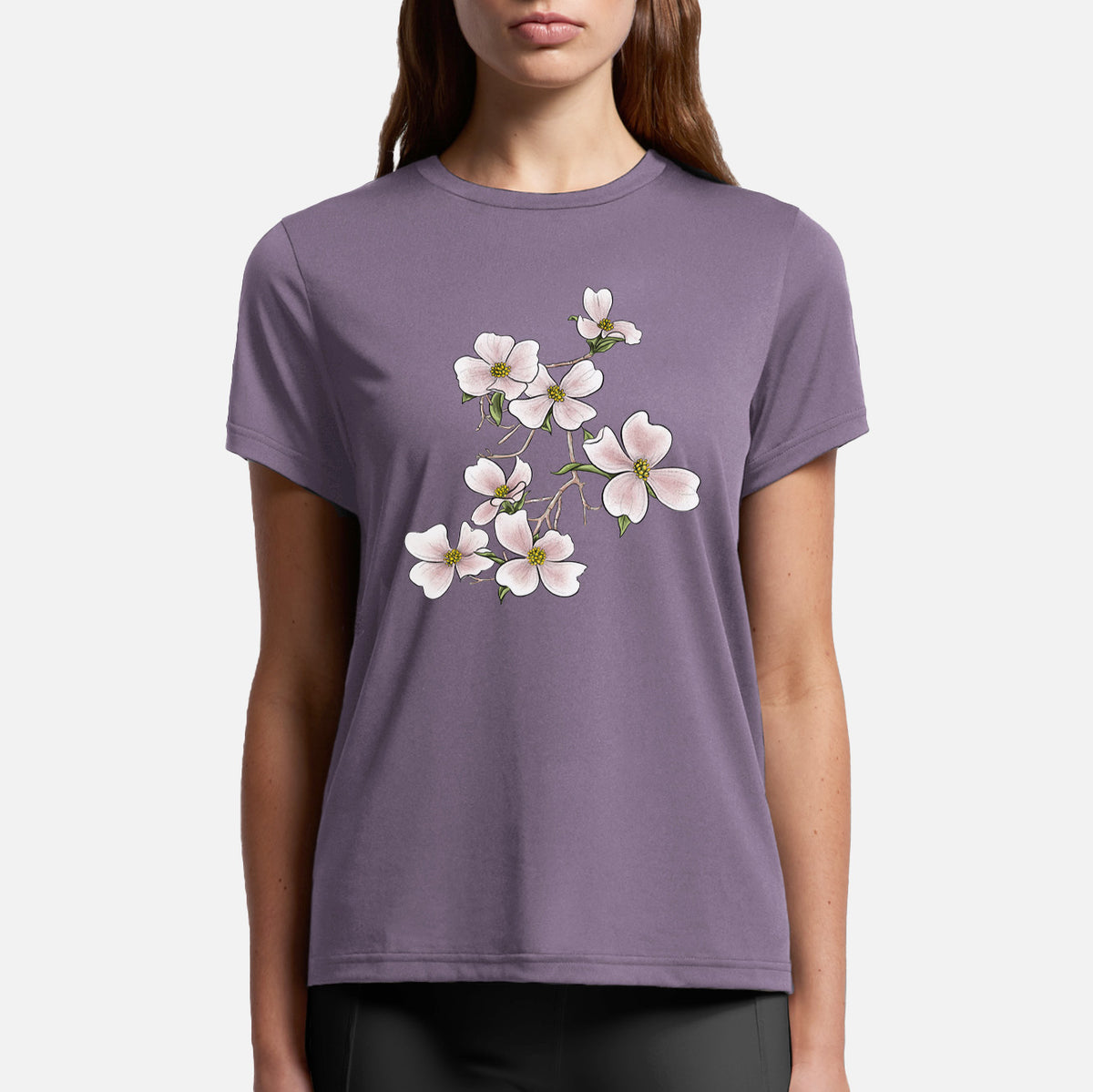 Flowering Dogwood - Cornus florida - Womens Everyday Maple Tee