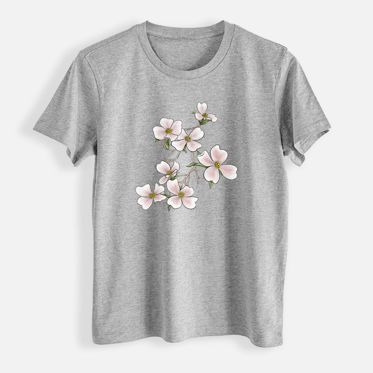 Flowering Dogwood - Cornus florida - Womens Everyday Maple Tee