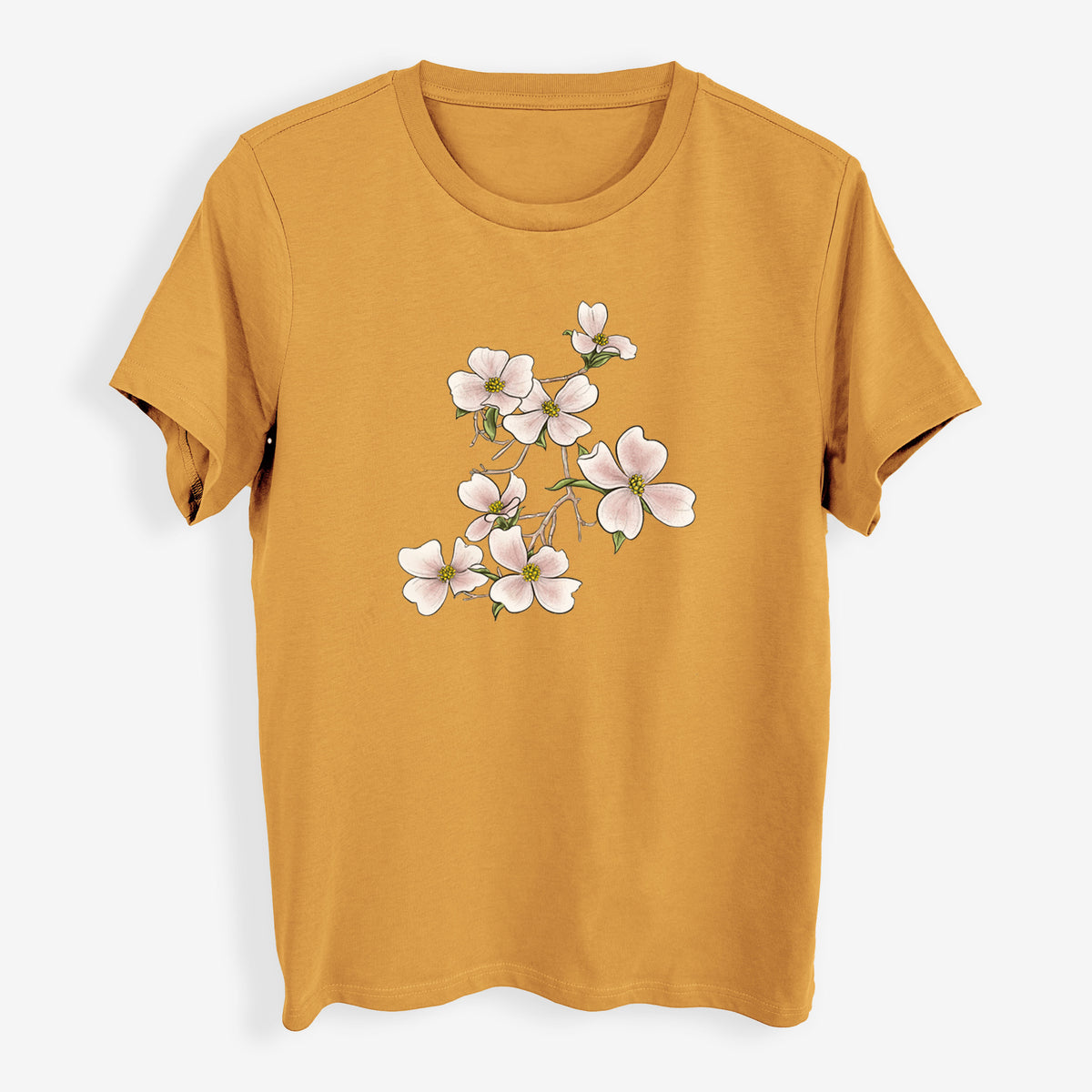 Flowering Dogwood - Cornus florida - Womens Everyday Maple Tee