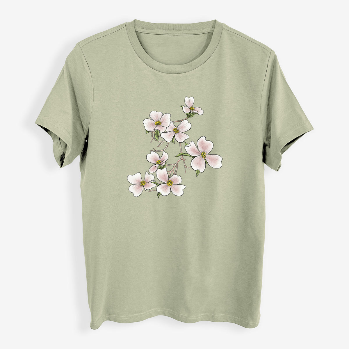 Flowering Dogwood - Cornus florida - Womens Everyday Maple Tee