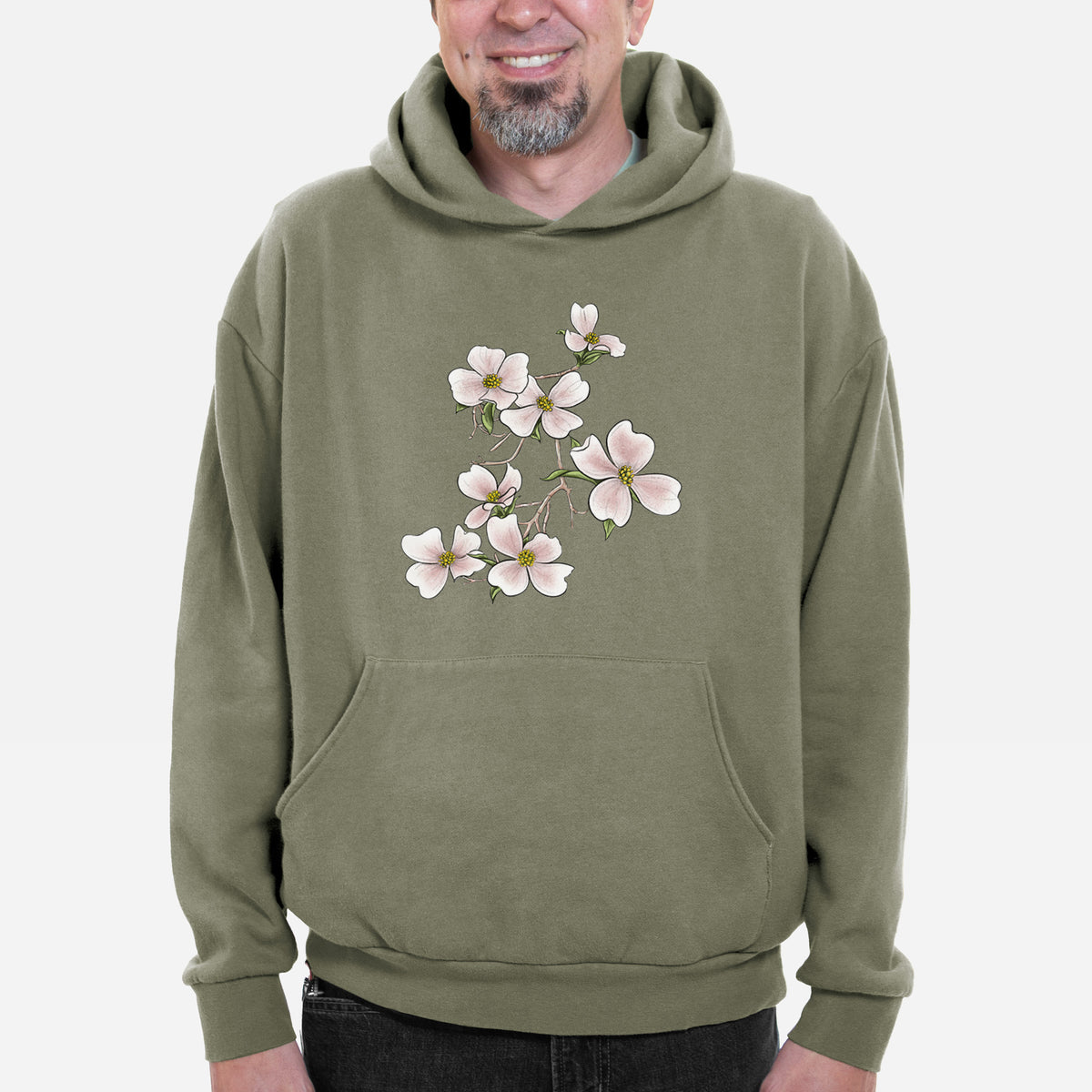 Flowering Dogwood - Cornus florida  - Bodega Midweight Hoodie