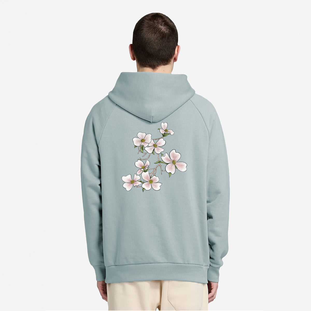 Flowering Dogwood - Cornus florida - UltraLuxe Heavyweight French Terry Hoodie